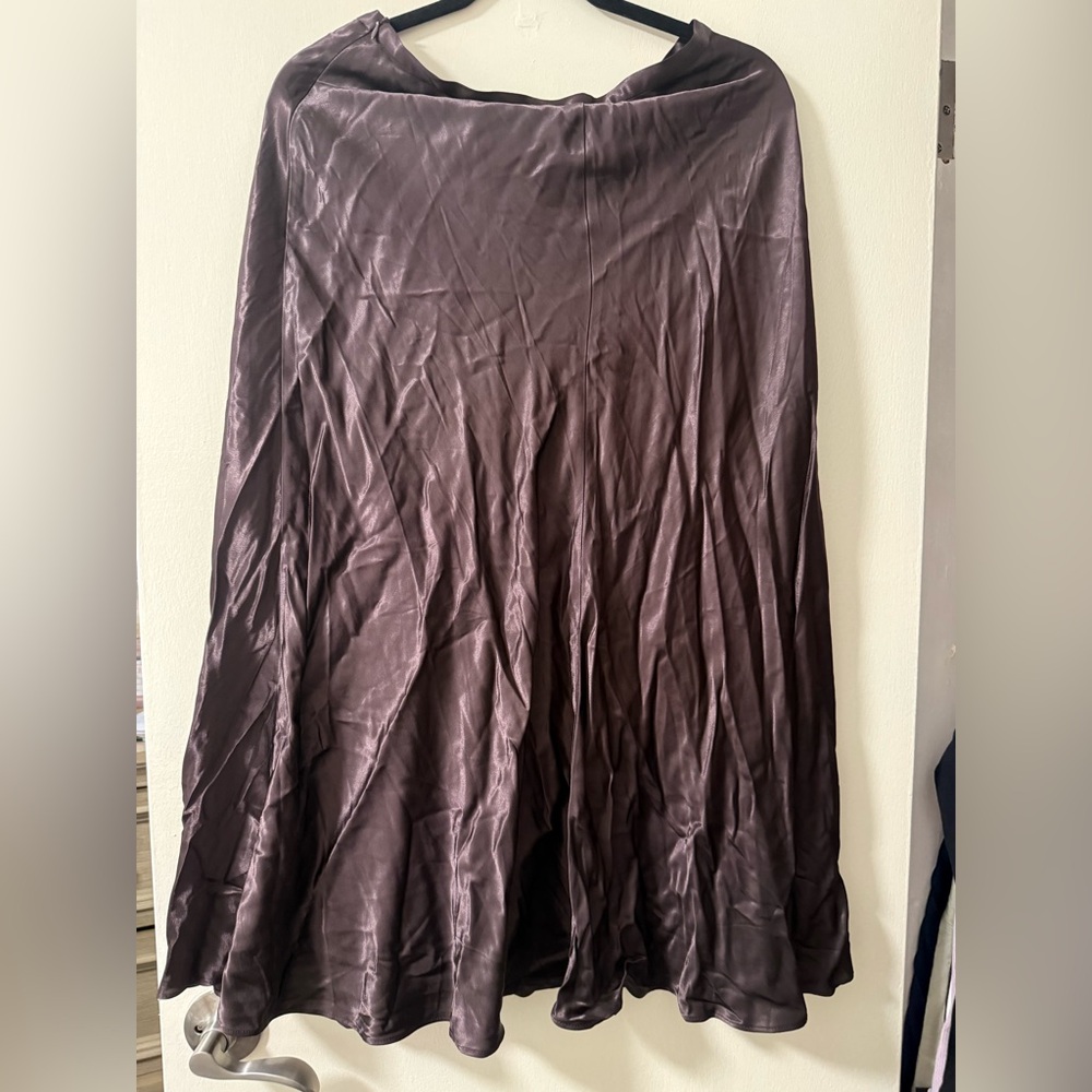 Zara Dark Brown Maxi Skirt